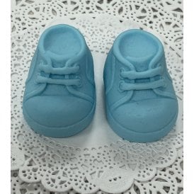 Handmade Sugar Baby Booties - Blue