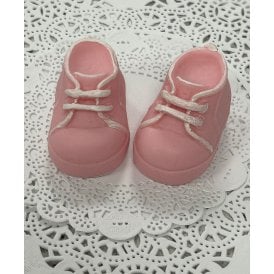 Handmade Sugar Baby Booties - Pink