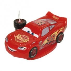 Lightning McQueen Cars Candle