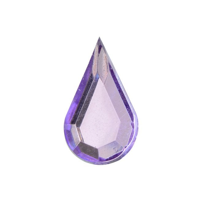 The Cake & Sugarcraft Store Lilac Drops Self Adhesive Crystal Set of 24