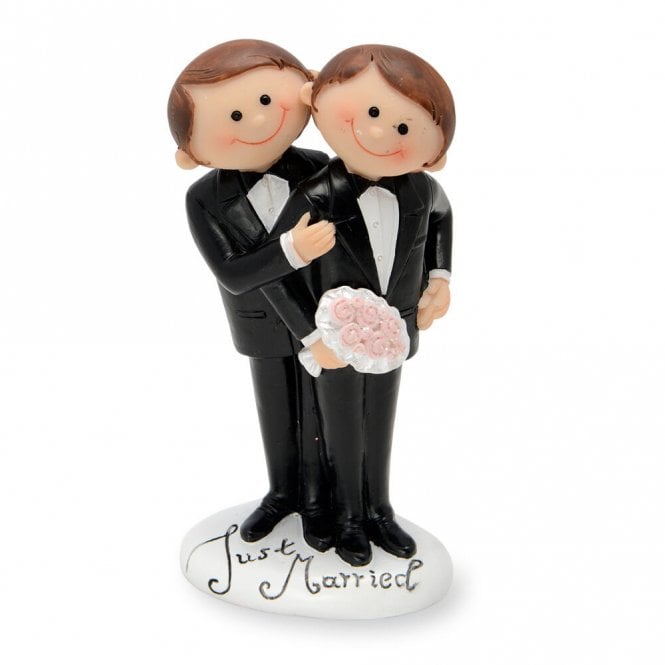 The Cake & Sugarcraft Store Male Same Sex Gender Wedding Cake Topper