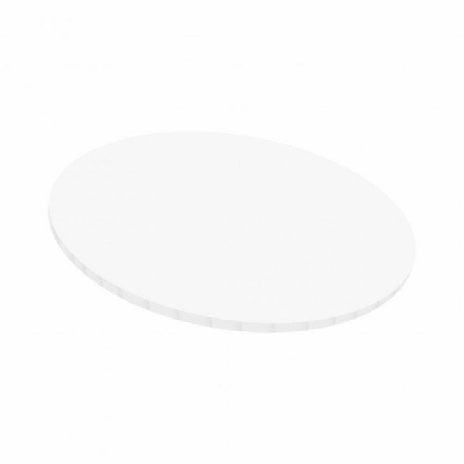 The Cake & Sugarcraft Store Masonite Board White 5mm 10inch Round 