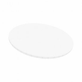 Masonite Board White 5mm 10inch Round 