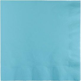 Pastel Blue Lunch Napkins - Pack of 20