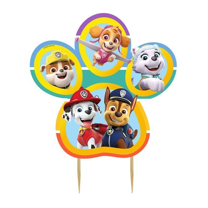 The Cake & Sugarcraft Store Paw Patrol Paw Candle