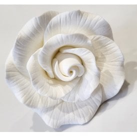 Peace Rose Head - 55mm - White