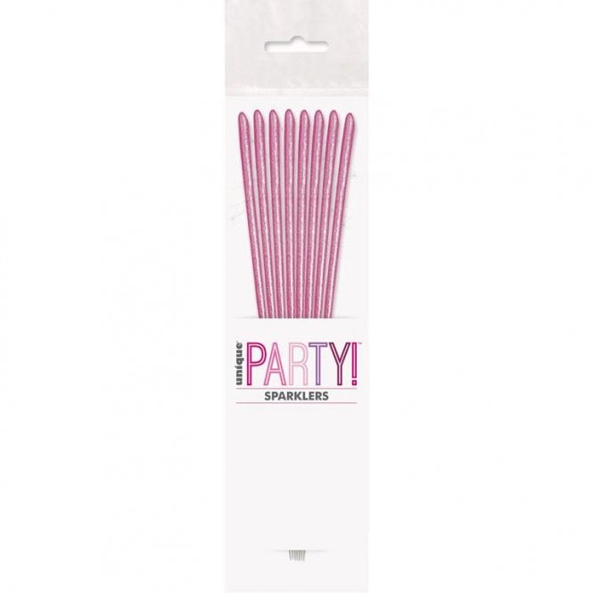 The Cake & Sugarcraft Store Pink Cake Sparkler x 8