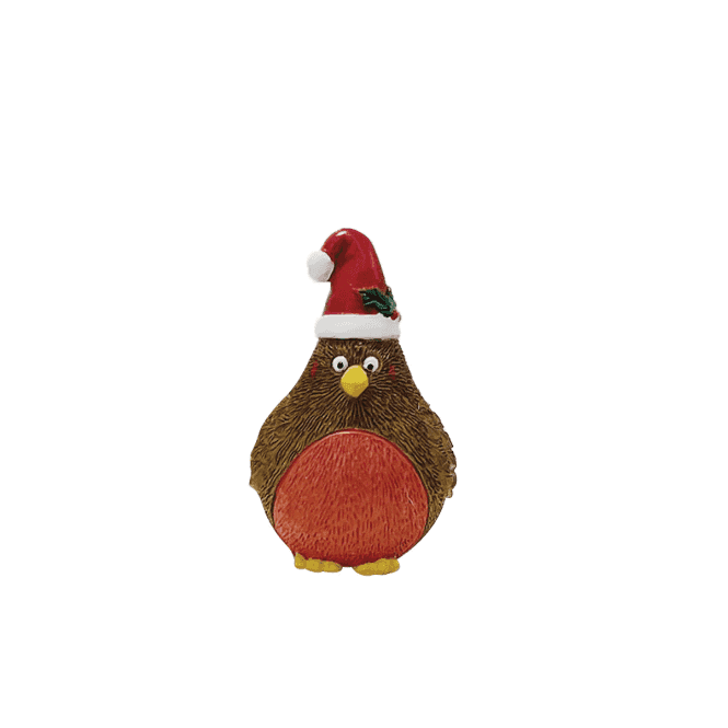 The Cake & Sugarcraft Store Plump Christmas Robin Resin Cake Topper