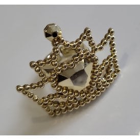 Princess Tiara Cupcake Ring - Gold 
