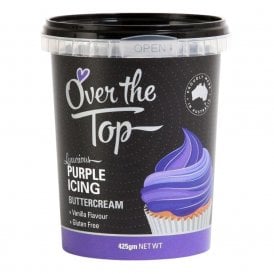 Purple Buttercream - Over the Top Luxury Buttercream - 425g