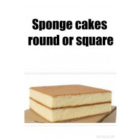 Ready Made Sponge Cakes 