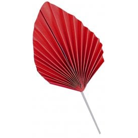 Red Palm Leaf 