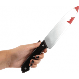 Scary Plastic Knife - Cake Topper 30cm