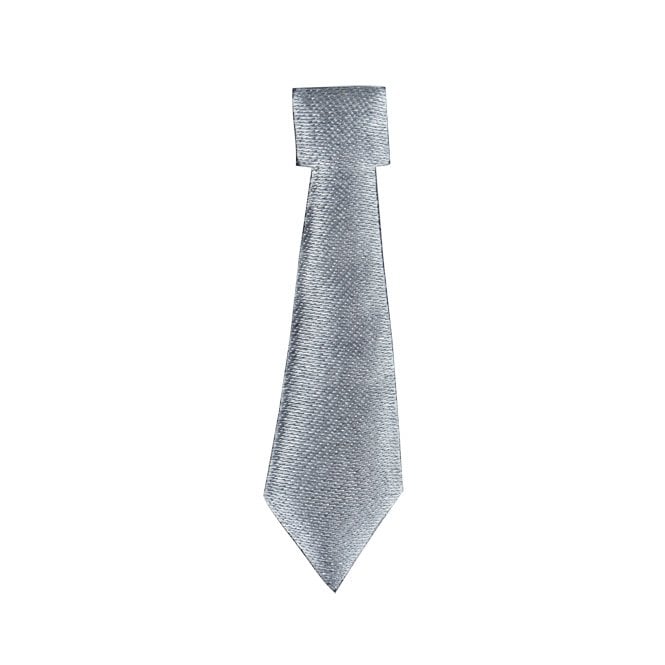 The Cake & Sugarcraft Store Silver Self Adhesive Satin Ties Set of 12