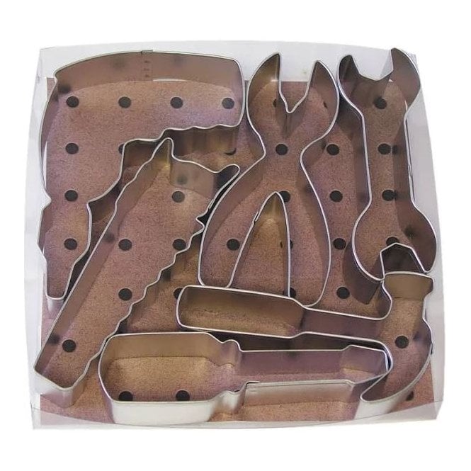 The Cake & Sugarcraft Store Tools Cookie Cutter 6 Piece Set