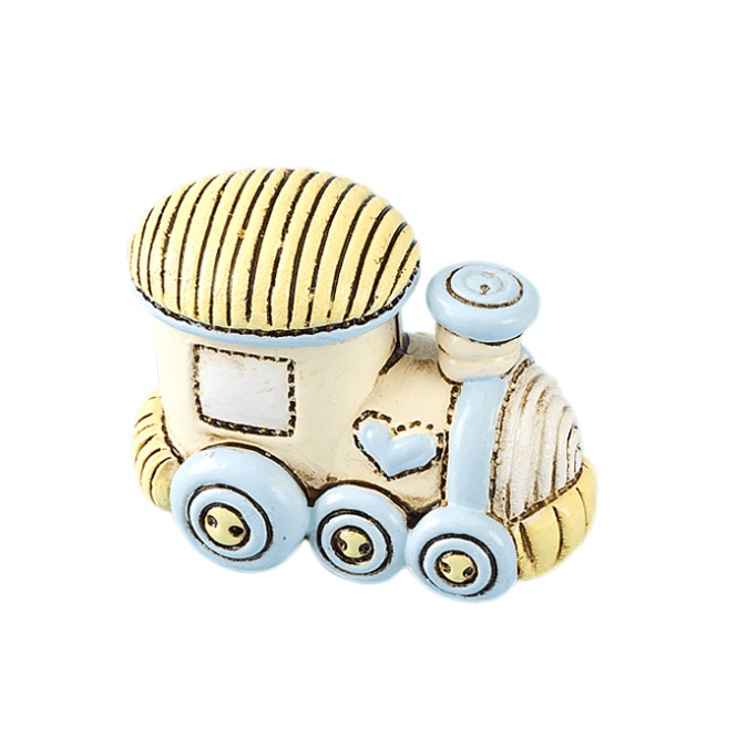 The Cake & Sugarcraft Store Train Blue and Cream Cake Topper