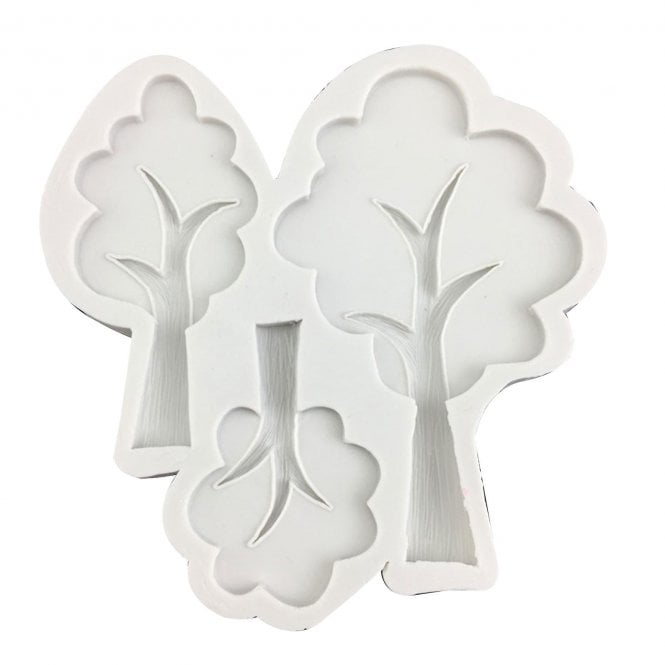The Cake & Sugarcraft Store Tree Mould with 3 Size trees