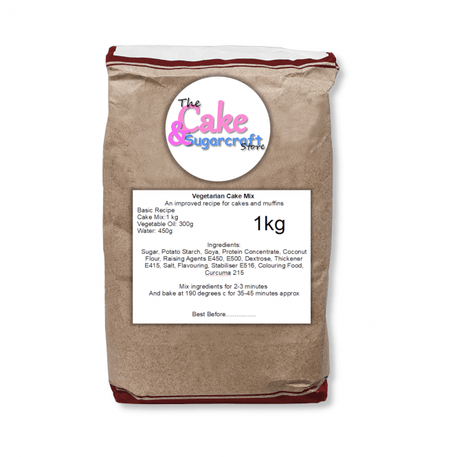 The Cake & Sugarcraft Store Vegetarian Cake Mix 1kg
