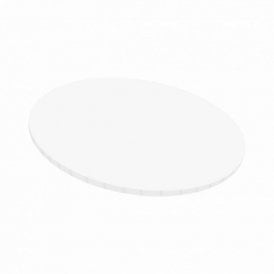 White Round Masonite Board 5mm 8inch