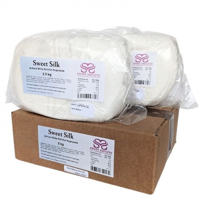 The Cake & Sugarcraft Store White Sugarpaste Sweet Silk 2.5 kg