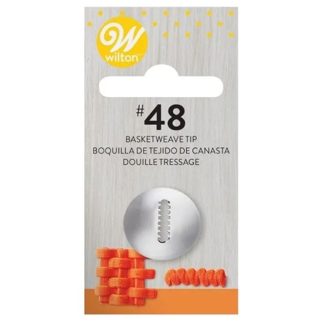 Wilton Basket Weave Piping Nozzle Tip #48