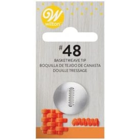 Basket Weave Piping Nozzle Tip #48