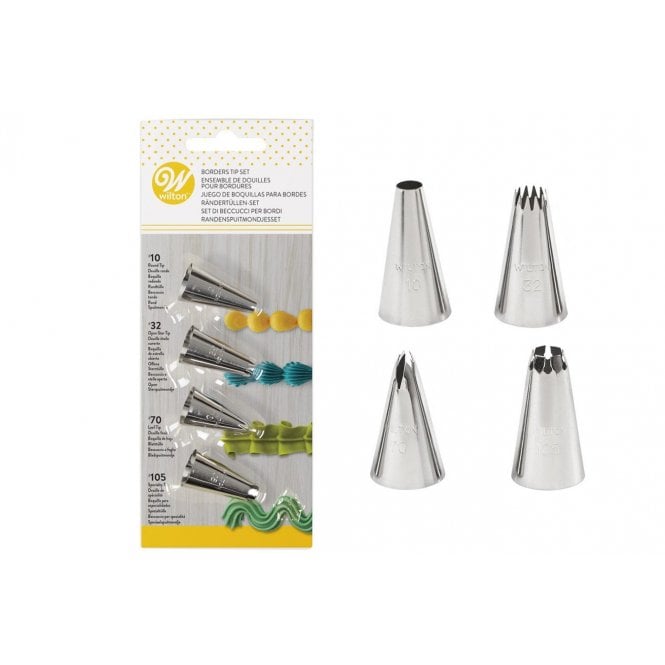 Wilton Borders Tip Nozzle Set
