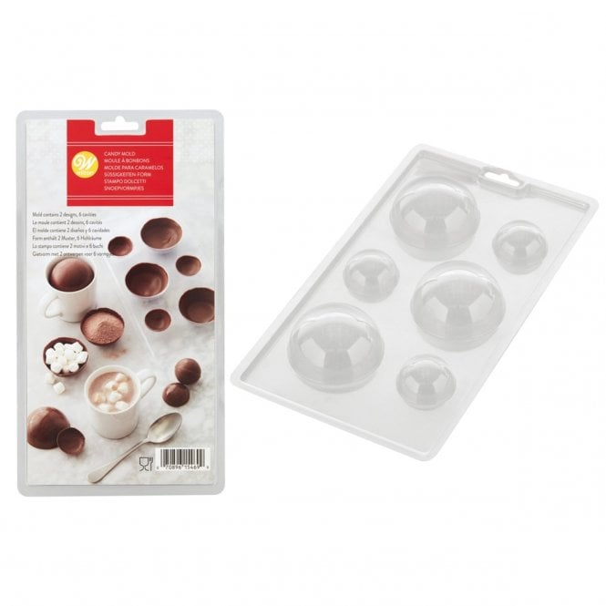 Wilton Chocolate Candy Mold Hot Chocolate Bombs