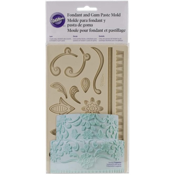 Wilton Lace Fondant and Gum Mold