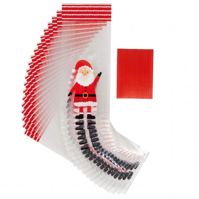 Wilton Santa Treat Bags - Pack of 20