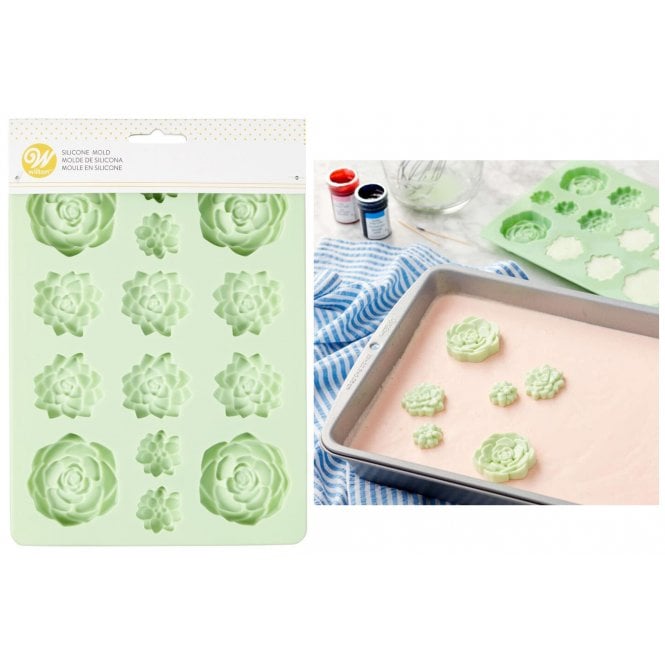 Wilton Succulent Flower and Candy Mould