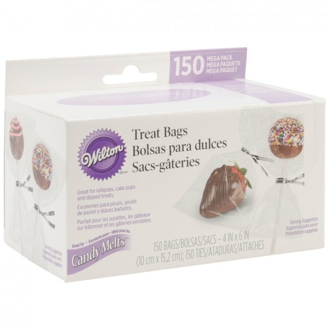 Wilton Treat Bags 150 Bags With Ties