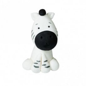 Zebra Edible Cake Topper Sugar Decoration